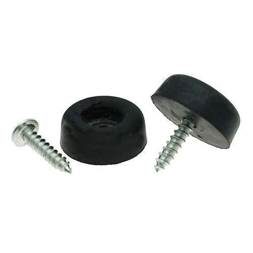 Screw on rubber feet product example