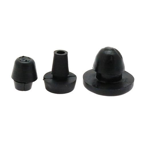 Push in rubber feet product example