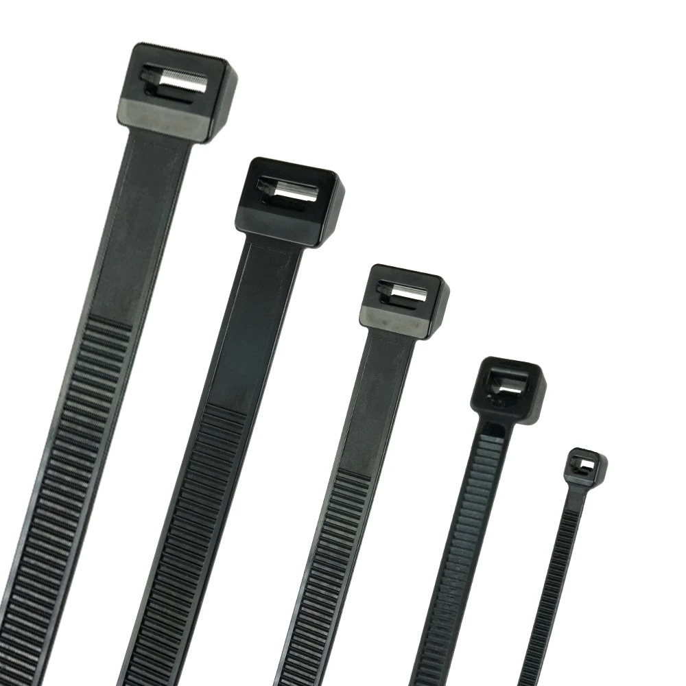 Black cable ties