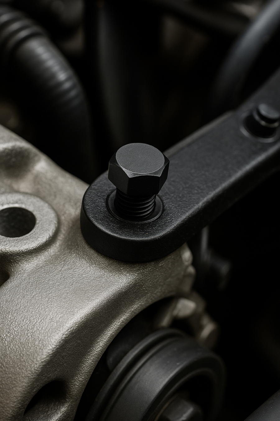 Blackened Bolt being used for an automotive application