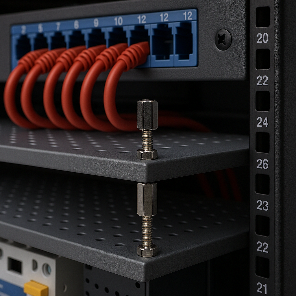 Panel Spacing In Telecommunication Racks