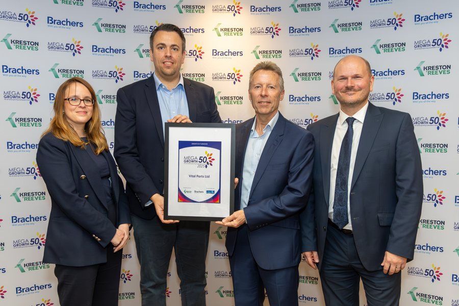 Vital Parts Mega Growth 50 Awards