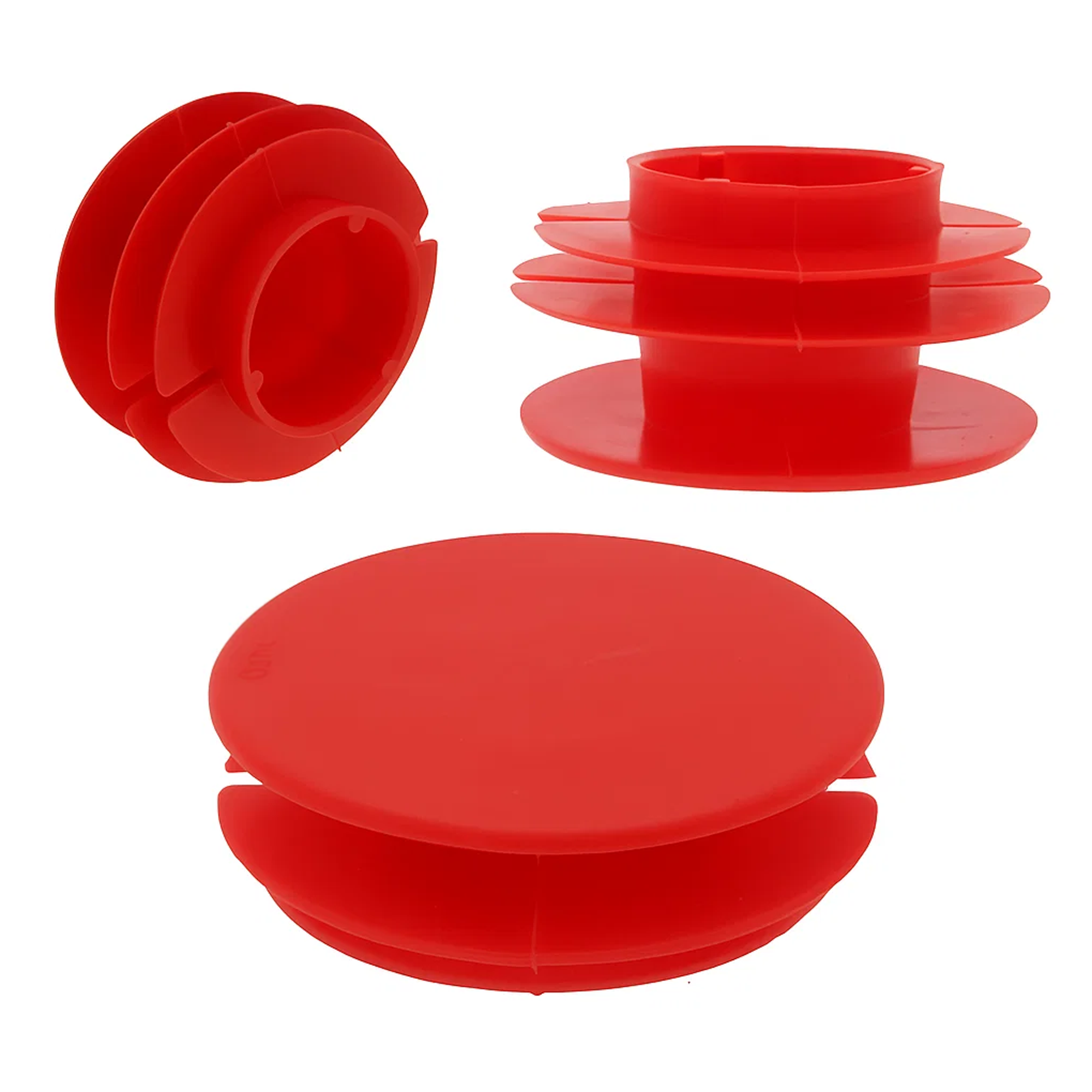 Ribbed Pipe End Plugs