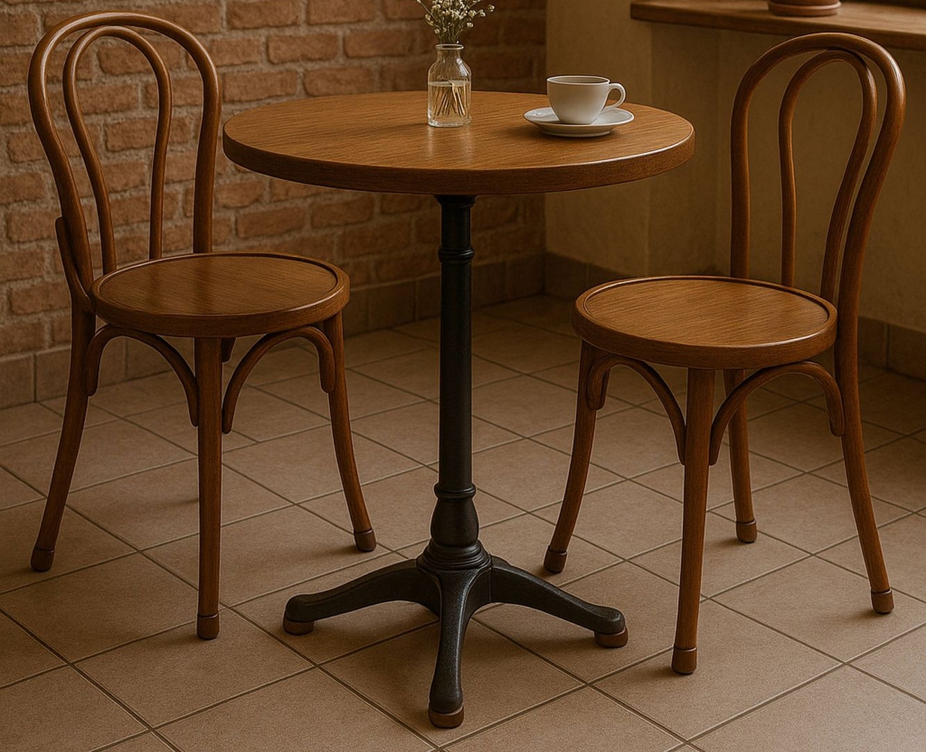 Rubber Ferrules on Cafe Furniture