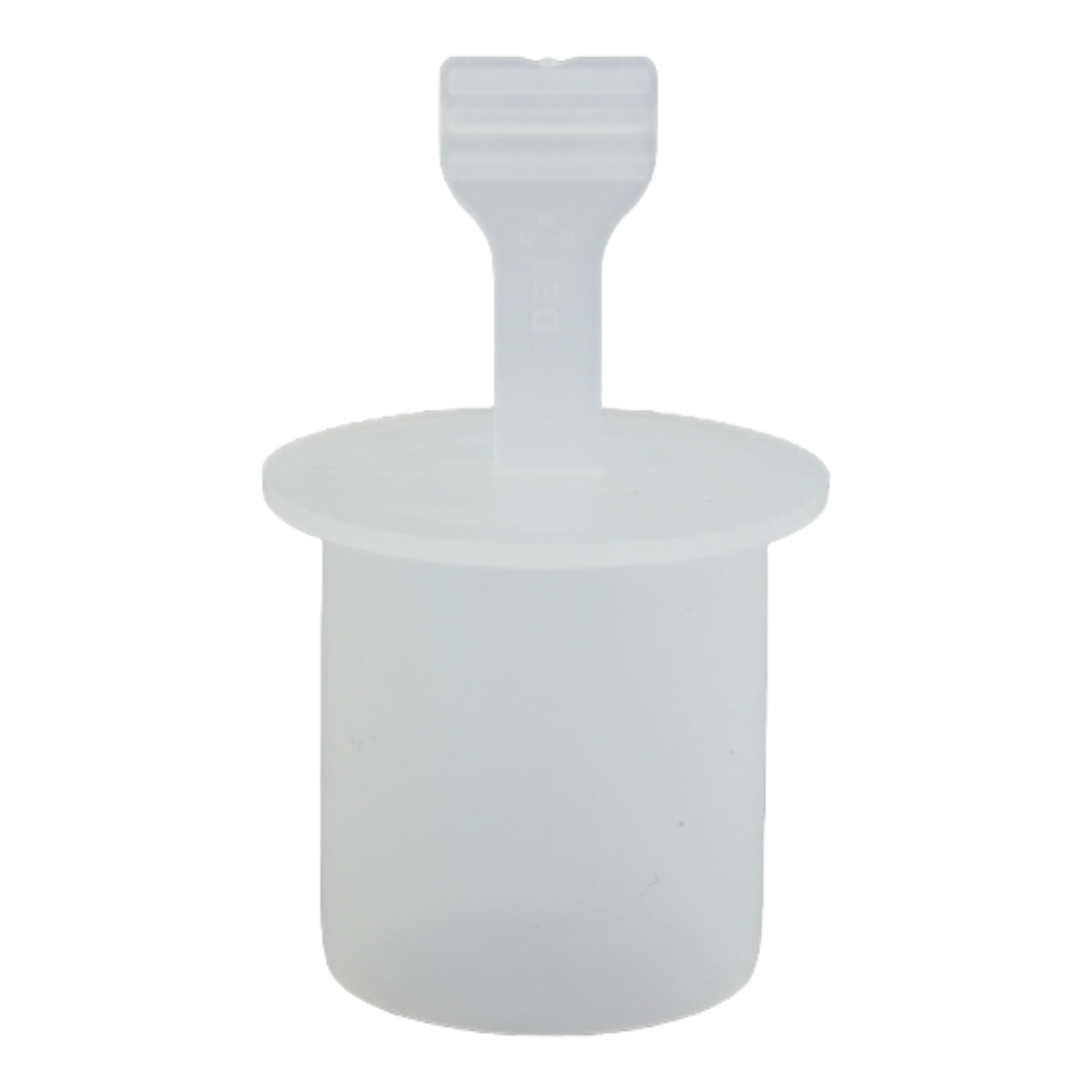 Natural Recycled LDPE Cylindrical Pull Tab Plug