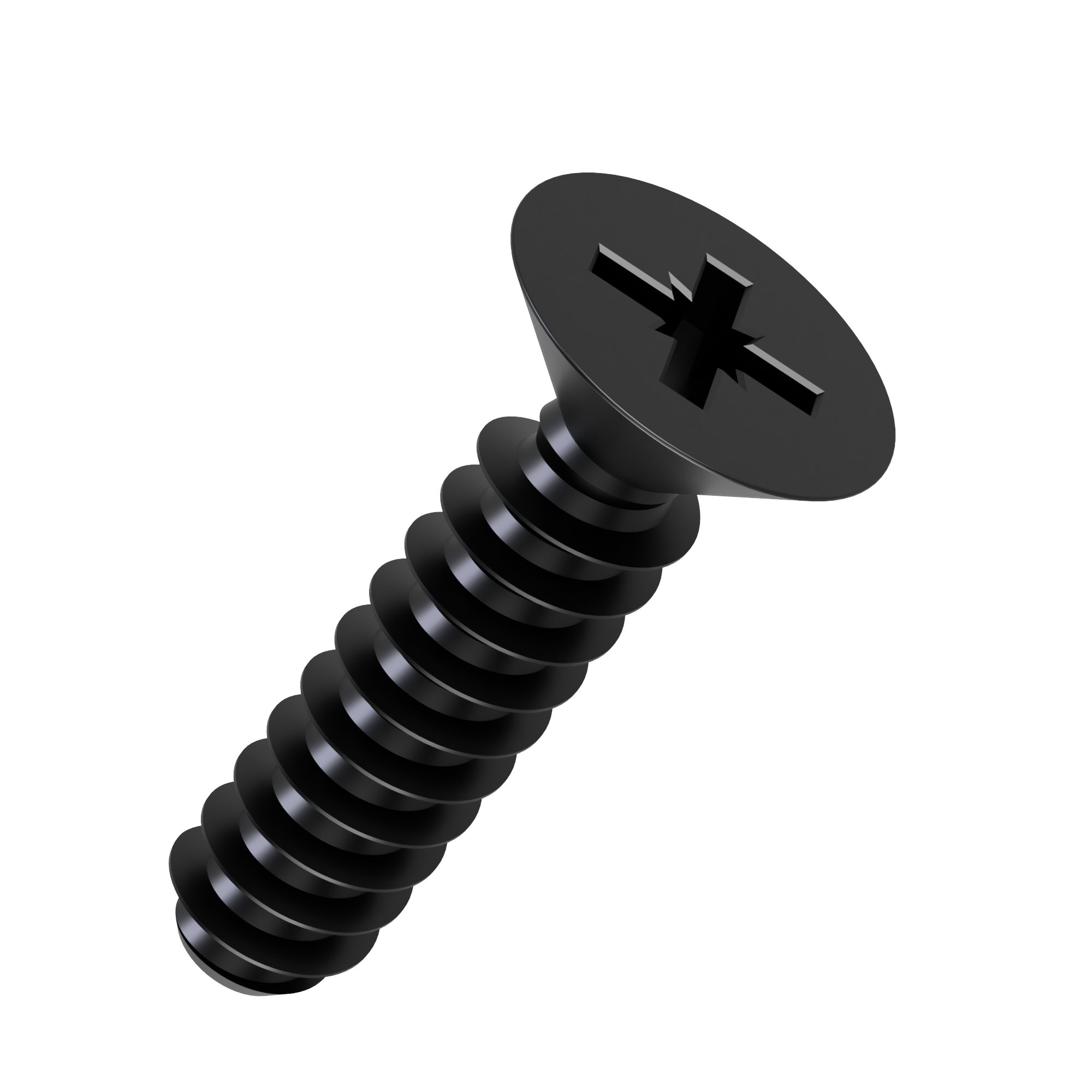 Black Zinc Pozi Countersunk PT30 Screw